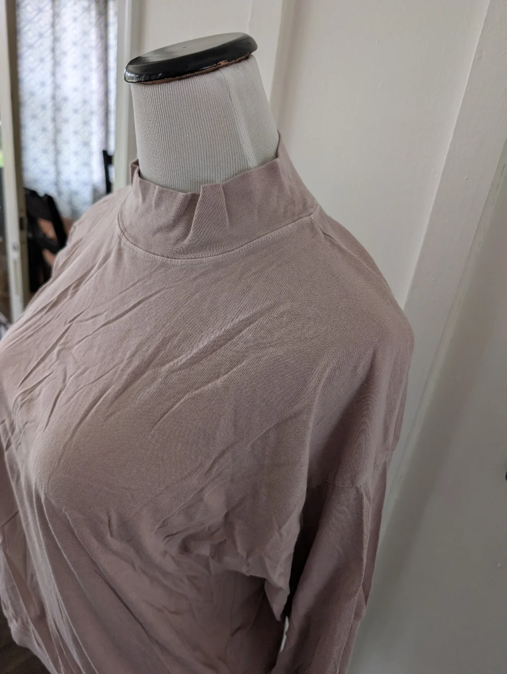 Rivet & Thread Mock neck Top - Picture 8 of 10